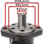 SILNIK HYDRAULICZNY BMR SMR OMP 400 cm3 ALSG2 GR2